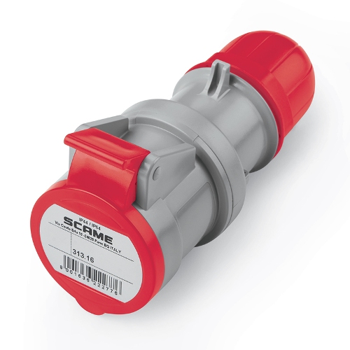 Priza mobila 16A, 3P+N+E, IP44 Scame cod 313.1647
