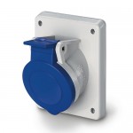 Priza ingropata 16A, 2P+E, IP44 Scame cod 412.1663
