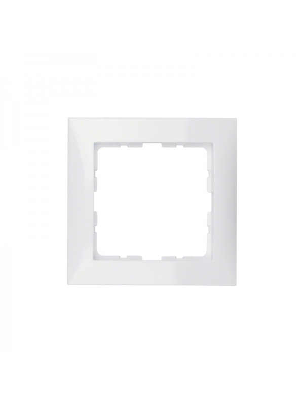 Rama 1 aparat S1 alb polar lucios, Berker cod 10118989