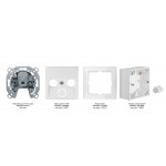 Mecanism priza TV de capat, Berker cod 450210
