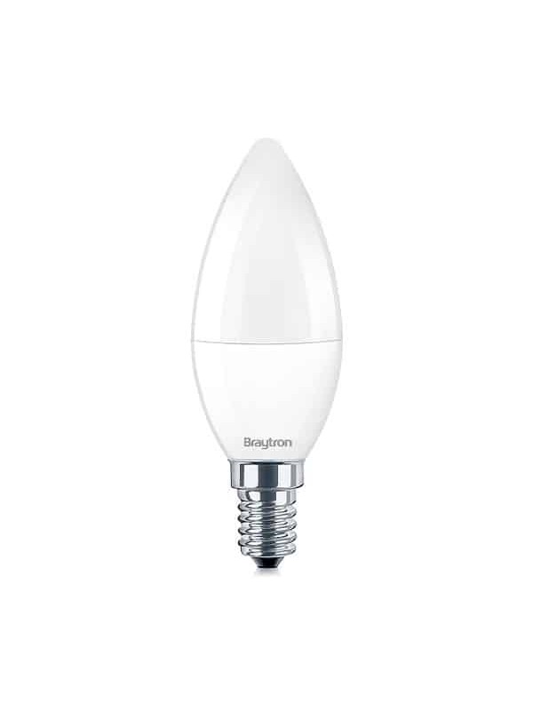 Bec LED E14 5W 3000K lumanare Braytron