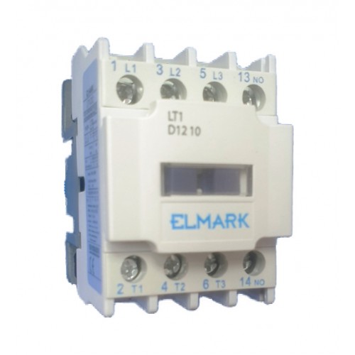 Contactor 5.5kW/400V Ub=24Vac LT1D1210 Elmark