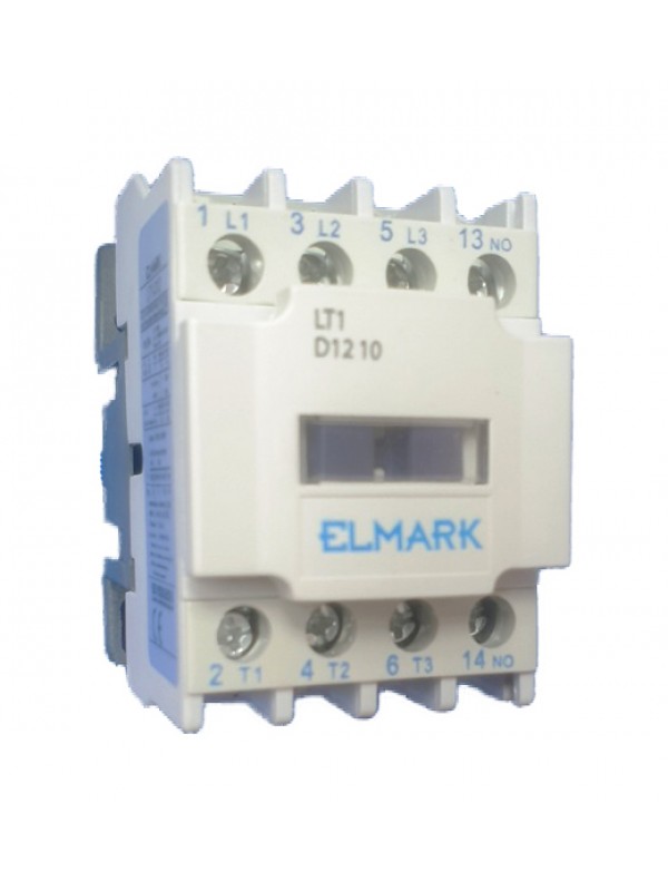Contactor 5.5kW/400V Ub=24Vac LT1D1210 Elmark