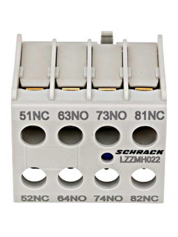 Bloc contacte auxiliare 2NI+2ND, Schrack cod LZZMH022