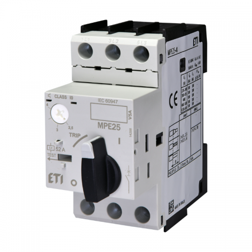 Intreruptor protectii motoare MPE25 2.5-4.0A ETI 004648008