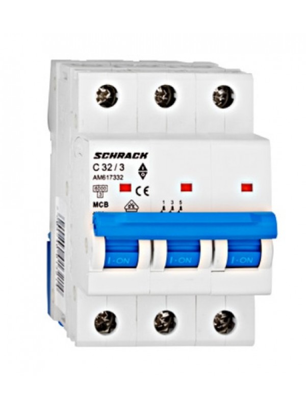 Intreruptor automat 3P 32 A 3 module Schrack-Amparo