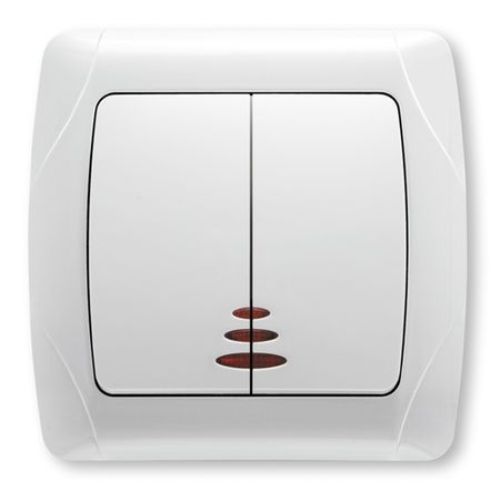 Comutator ST cu LED Carmen Viko cod VI-C2L