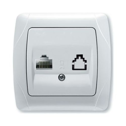 Priza calculator RJ45 CAT5 Carmen Viko cod VI-CCAL1