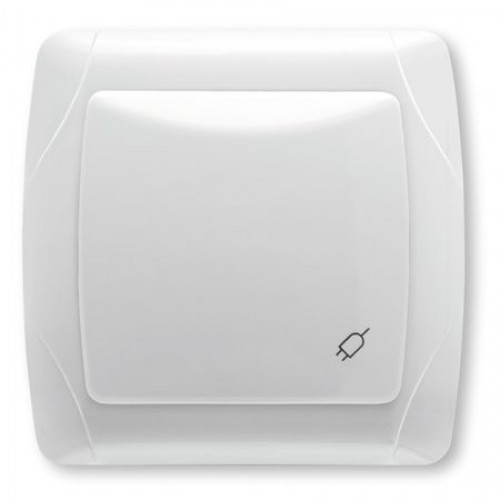 Priza ST cu CP cu capac Carmen Viko cod VI-CS.CAP