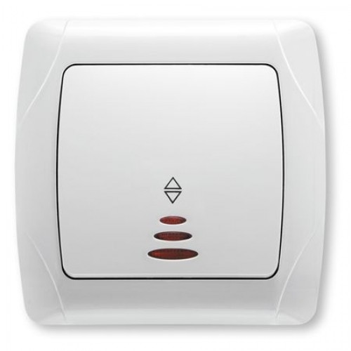 Intrerupator cap scara cu LED Carmen Viko cod VI-CSCL