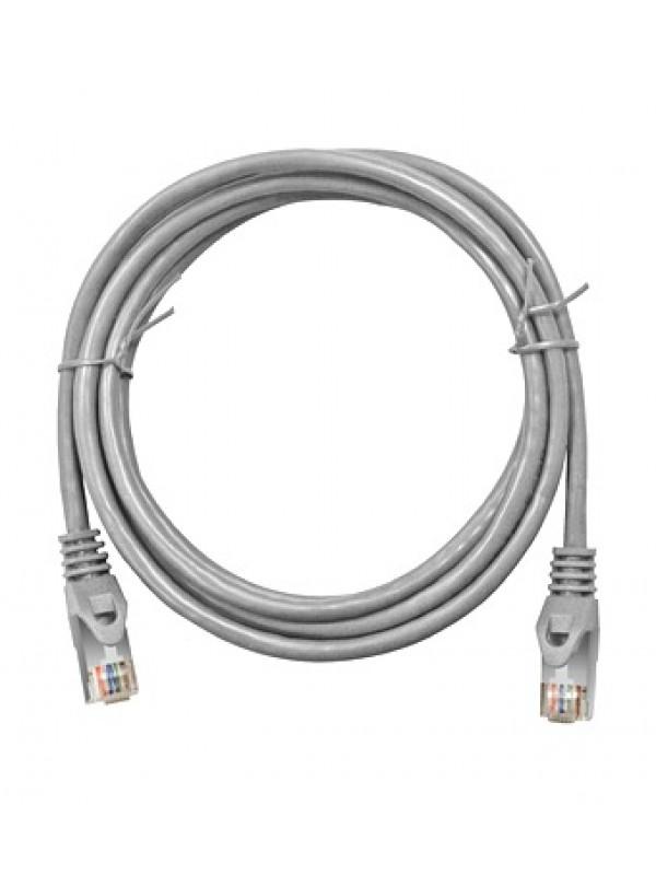 Cablu UTP Patch cord Cat. 5, 20m, gri, Schrack cod H5GLG20K0G