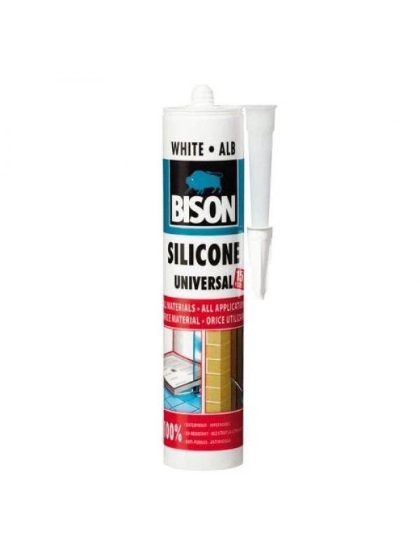 BISON Silicon Universal, alb, 280ml
