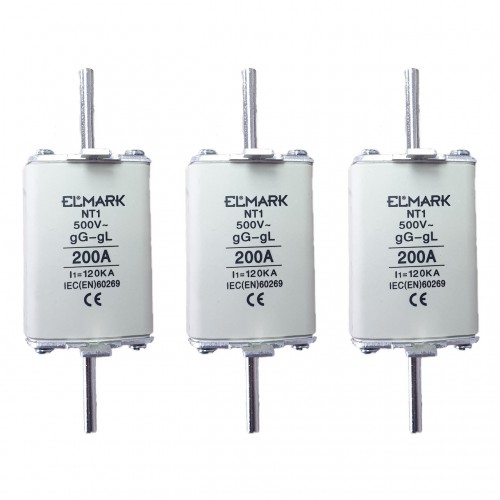 Set 3 sigurante MPR grupa 1 200A Elmark