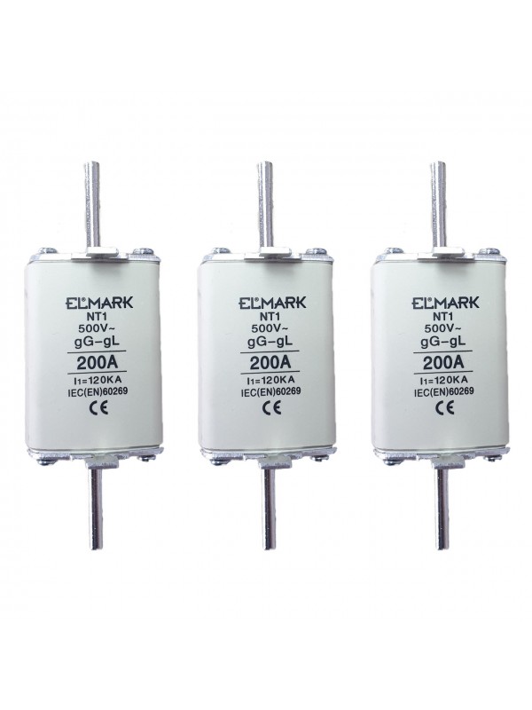 Set 3 sigurante MPR grupa 1 200A Elmark