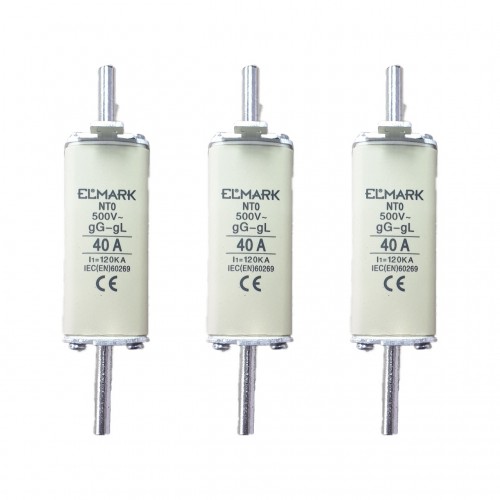 Set 3 sigurante MPR grupa 0 32A Elmark