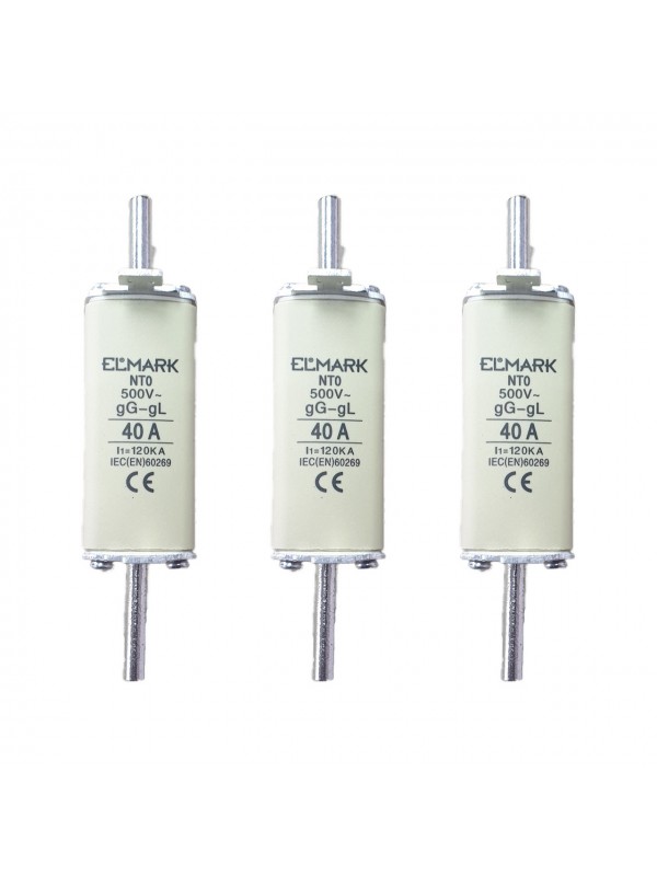 Set 3 sigurante MPR grupa 0 32A Elmark